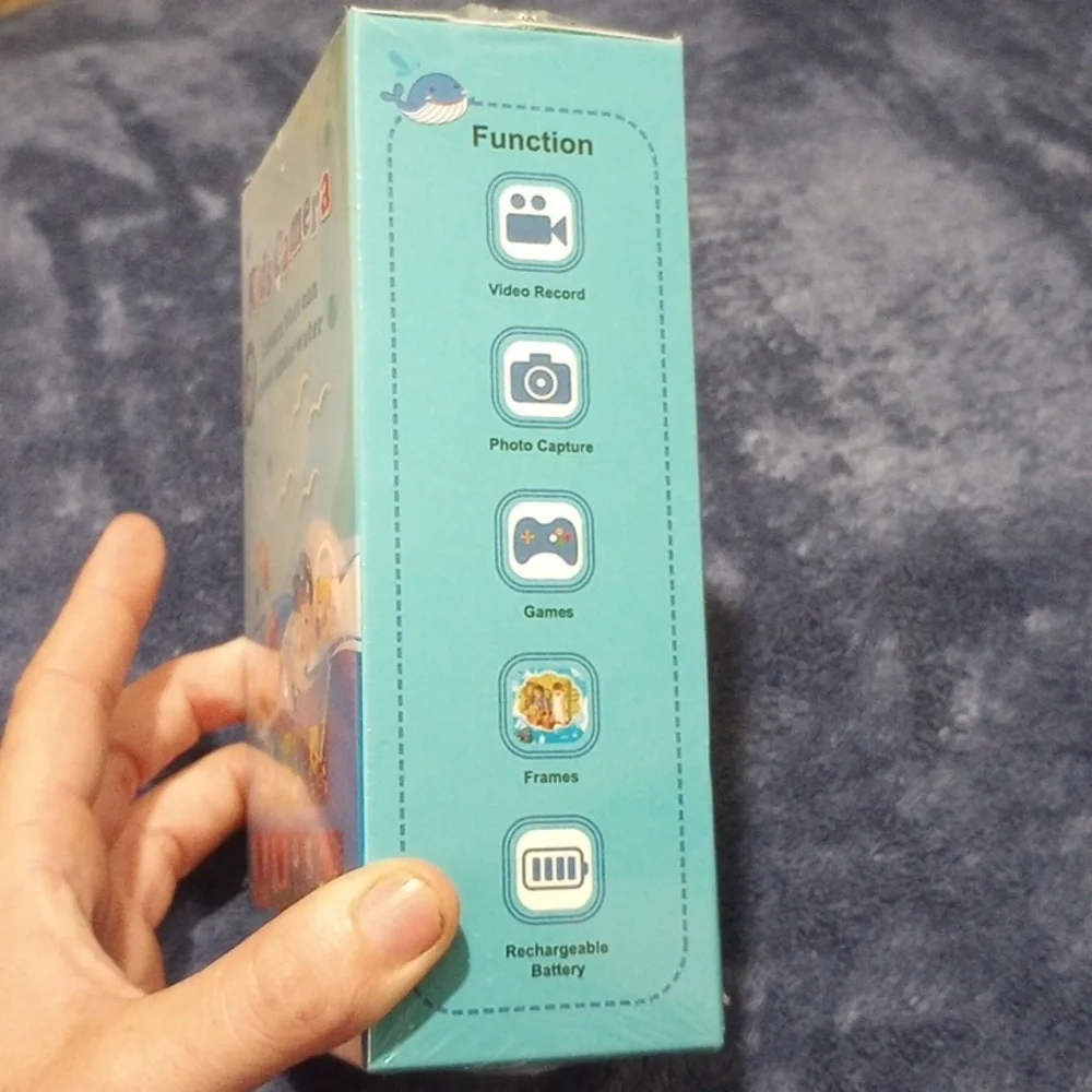 NIB kids camera, new